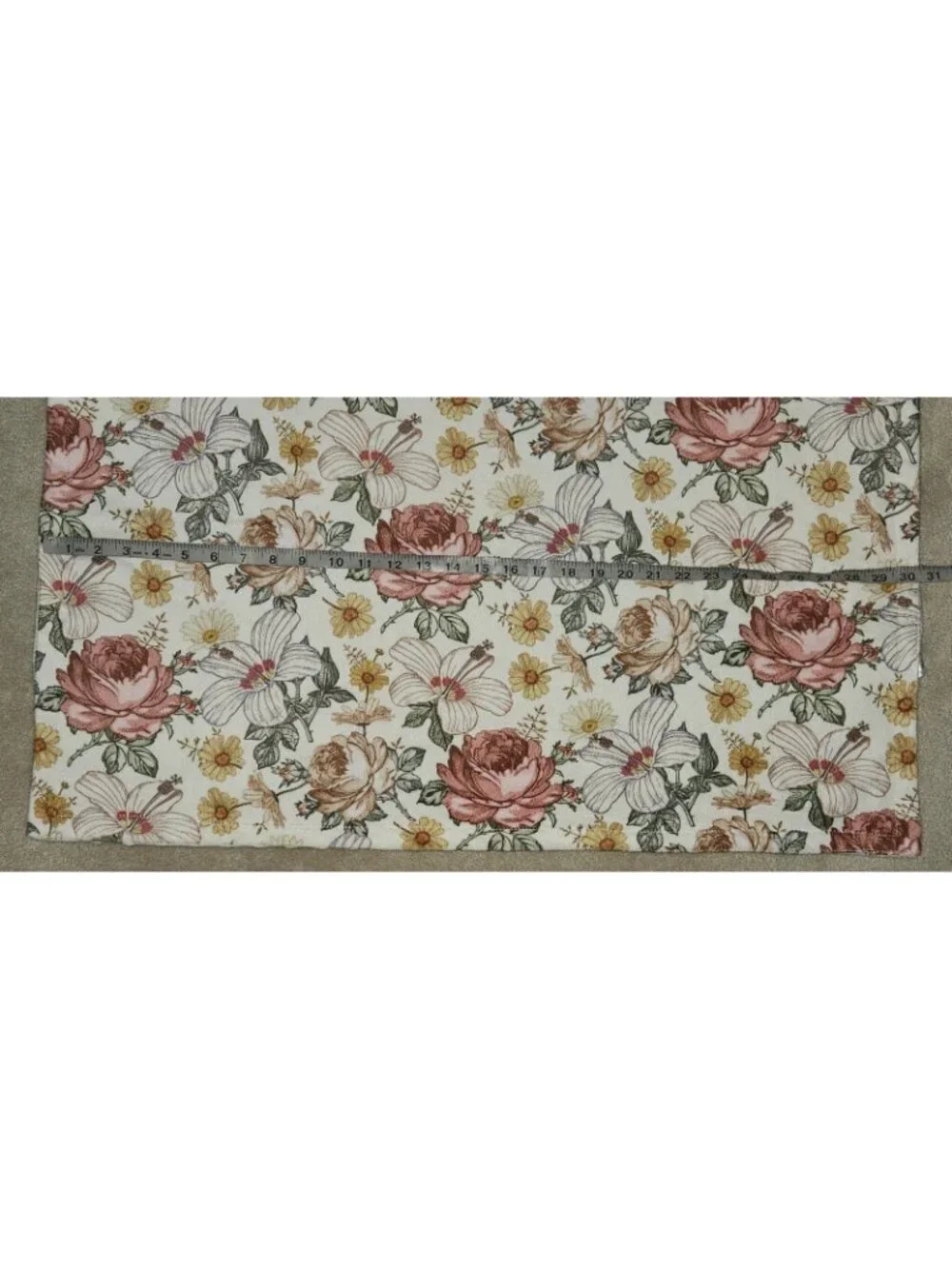 Pink Yellow Green Purple Floral Baby Blanket Fleece White Minky Dot 30x39